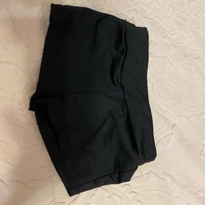 Children’s gymnastics shorts.